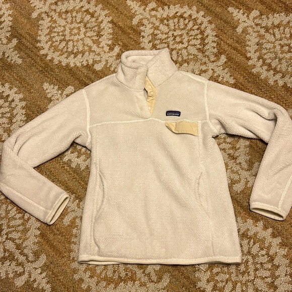 Patagonia white pullover size medium - Picture 1 of 16